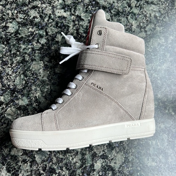 Prada sneaker wedges - Picture 2 of 5